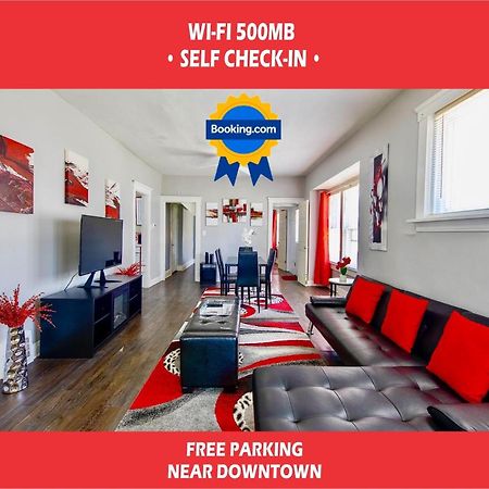 The Rubi Lounge - Spacious Brooklyn Centre Modern Escape Near Downtown With Parking, 300Mb Wifi & Self Check-In 클리블랜드 외부 사진