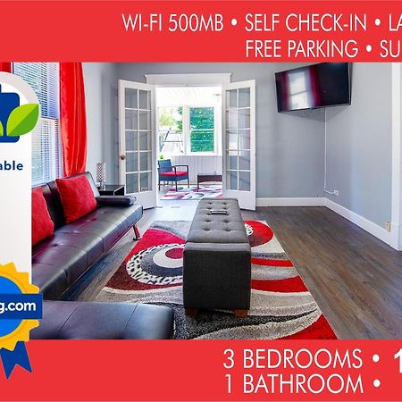 The Rubi Lounge - Spacious Brooklyn Centre Modern Escape Near Downtown With Parking, 300Mb Wifi & Self Check-In 클리블랜드 외부 사진