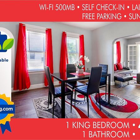The Rubi Lounge - Spacious Brooklyn Centre Modern Escape Near Downtown With Parking, 300Mb Wifi & Self Check-In 클리블랜드 외부 사진