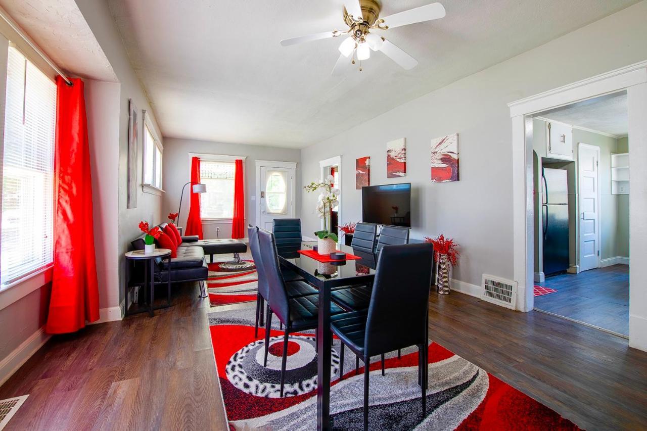The Rubi Lounge - Spacious Brooklyn Centre Modern Escape Near Downtown With Parking, 300Mb Wifi & Self Check-In 클리블랜드 외부 사진